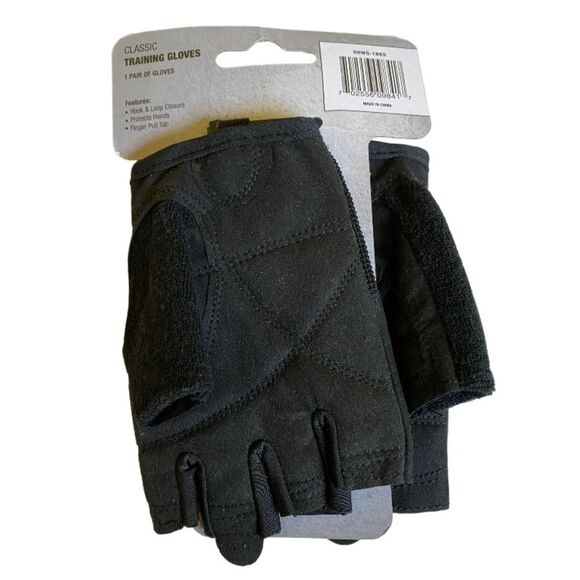 NEW CAP Classic Training Gloves Size S/XS Black Unisex Workout Gym Weightlifting - Picture 4 of 9